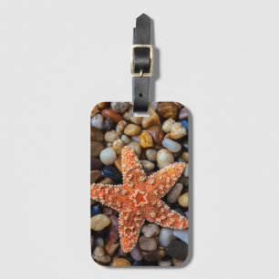 Etiqueta Para Maletas Starfish On Rocks
