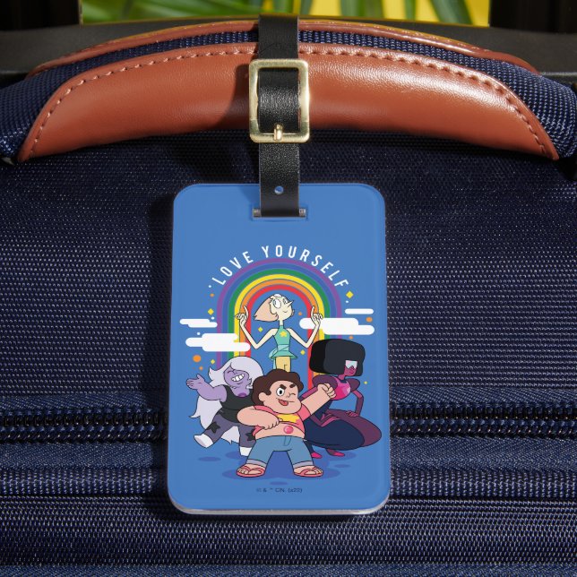 Etiqueta Para Maletas Steven Universe - Ámate (Anverso In situ 2)