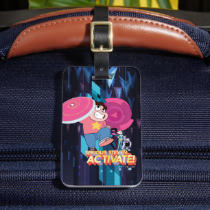 Etiqueta Para Maletas Steven Universe Steven serio... ¡Activa!