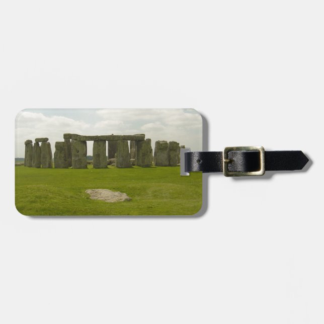 Etiqueta Para Maletas Stonehenge (Frente Horizontal)