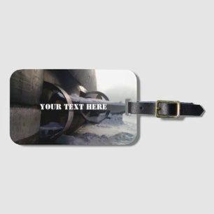 Etiqueta Para Maletas Submarino antiguo