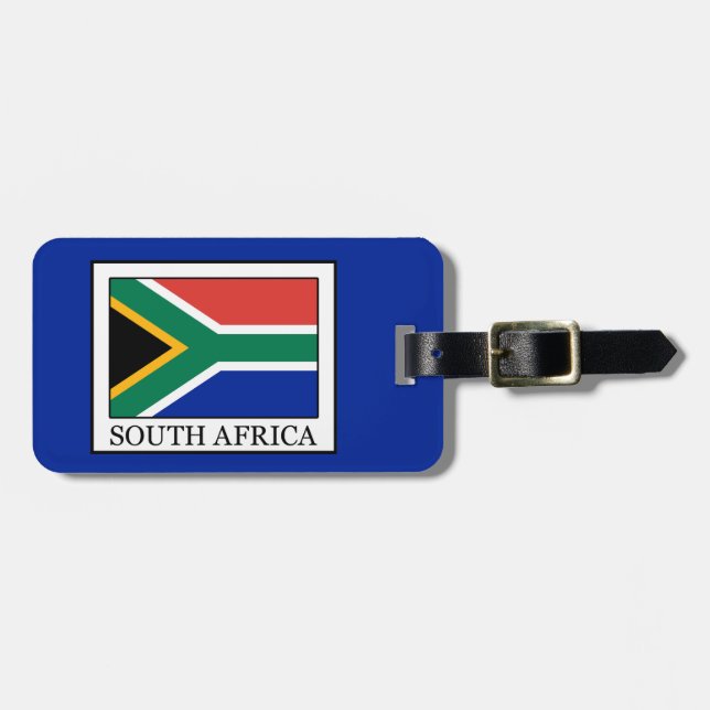 Etiqueta Para Maletas Sudáfrica (Frente Horizontal)