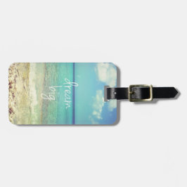 Etiqueta Para Maletas Sueño grande