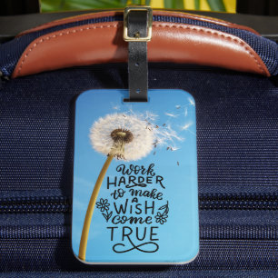 Etiqueta Para Maletas Sueño motivacional