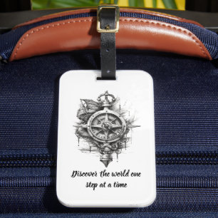 Etiqueta Para Maletas Sueños de las islas - La colección de amigos carib