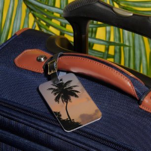 Etiqueta Para Maletas Sueños Tropicales