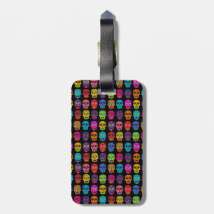 Etiqueta Para Maletas Sugar Skull