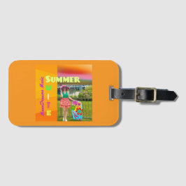 Etiqueta Para Maletas Suite de Verano