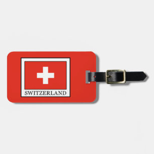 Etiqueta Para Maletas Suiza