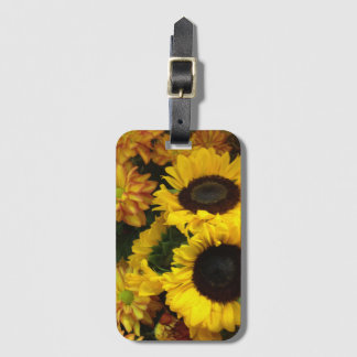 Etiqueta Para Maletas Sunflower