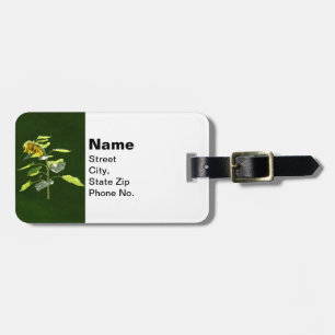 Etiqueta Para Maletas Sunflower y Sparrow