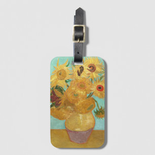Etiqueta Para Maletas Sunflowers Vincent van Gogh