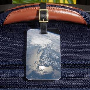 Etiqueta Para Maletas Sunglint En La Costa De Massachusetts.