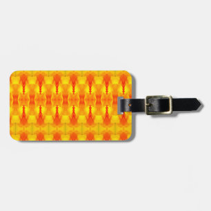 Etiqueta Para Maletas Sunny Daisy Ikat 4 Miami