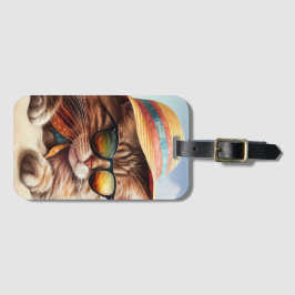 Etiqueta Para Maletas Sunny Kitty
