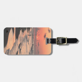 Etiqueta Para Maletas Sunrise on Texas Coast, personalizada