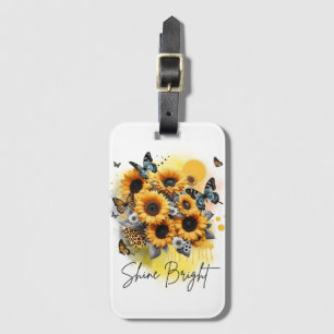 Etiqueta Para Maletas Sunshine Bloom