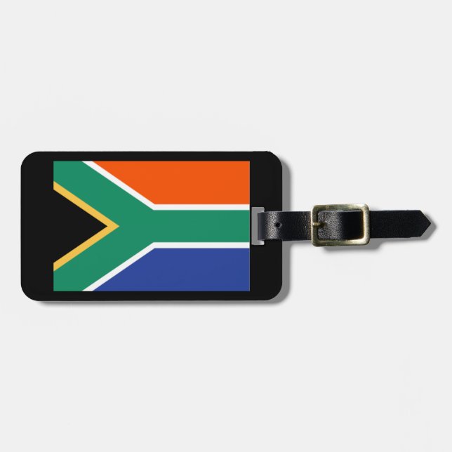 Etiqueta Para Maletas Suráfrica (Frente Horizontal)