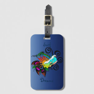 Etiqueta Para Maletas Surfer Dude Personalizado