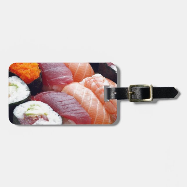 Etiqueta Para Maletas Sushi (Frente Horizontal)