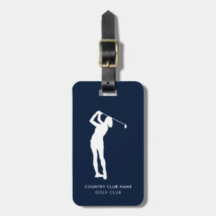 Etiqueta Para Maletas Swag de los miembros del club de campo de golf