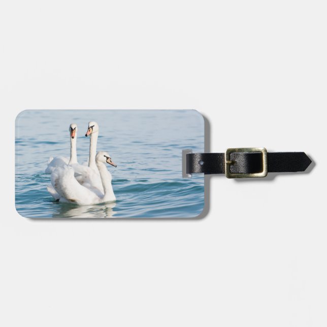 Etiqueta Para Maletas Swans (Frente Horizontal)