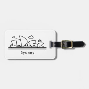 Etiqueta Para Maletas Sydney