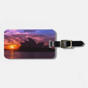 ETIQUETA PARA MALETAS SYDNEY - OPERA HOUSE - AUSTRALIA