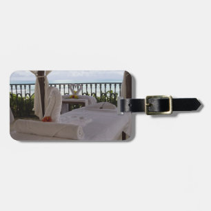 Etiqueta Para Maletas Tabla de Masajes Únicos