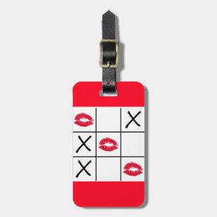 Etiqueta Para Maletas Tac Tac Tac Toe