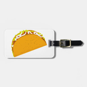 Etiqueta Para Maletas Taco delicioso