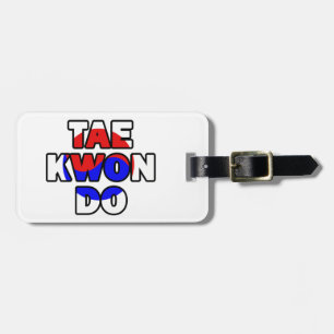 Etiqueta Para Maletas Taekwondo