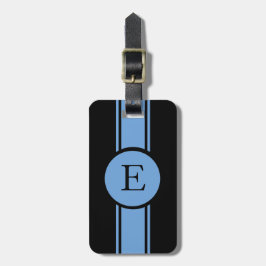 Etiqueta Para Maletas TAG_153 BLUE/BLACK/MONOGRAM DE moda