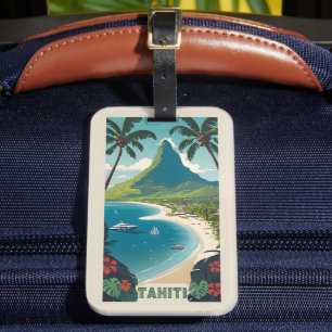 Etiqueta Para Maletas Tahiti