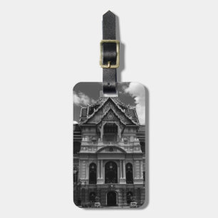 Etiqueta Para Maletas Tailandia Vieja Bangkok El Grupo Chakri Canvas P