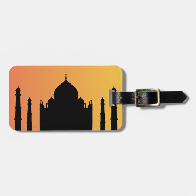 Etiqueta Para Maletas Taj Majal (Frente Horizontal)