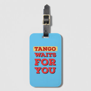Etiqueta Para Maletas Tango argentino te espera por famosas letras de ta