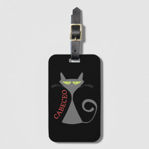 Etiqueta Para Maletas Tango Cabeceo Cat