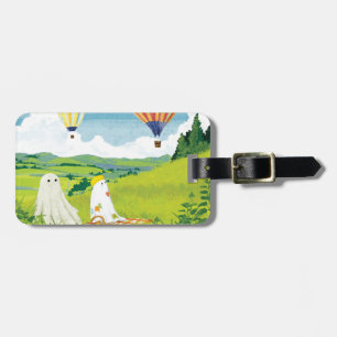 Etiqueta Para Maletas Tarde perezosa