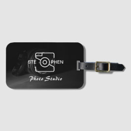 Etiqueta Para Maletas Tarjeta de presentación de estudio de fotografía M