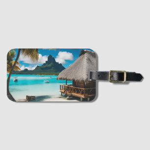 Etiqueta Para Maletas Tarjeta postal de Bora Bora (2)