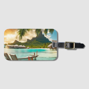 Etiqueta Para Maletas Tarjeta postal de Bora Bora (Bora Bora d)
