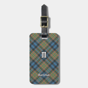 Etiqueta Para Maletas Tartan Antiguo del Clan MacLellan