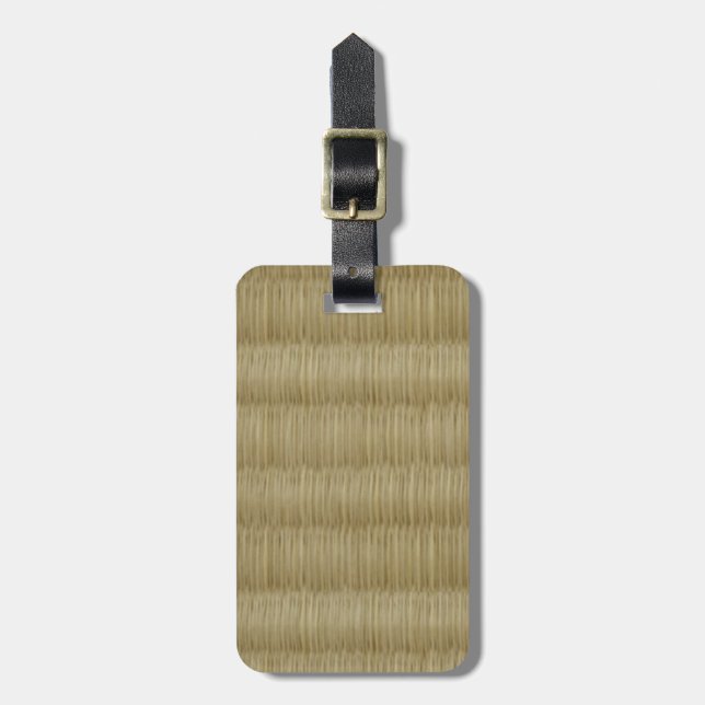 Etiqueta Para Maletas Tatami Mat 畳 2 (Frente Vertical)