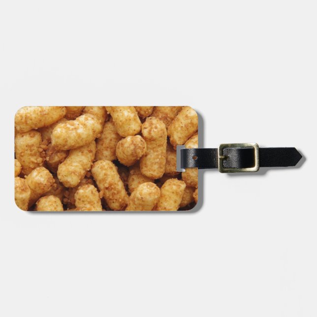 Etiqueta Para Maletas Tater Tots (Frente Horizontal)