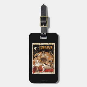 Etiqueta Para Maletas Teatro de la ópera del funcionamiento de Le Reve