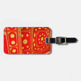 Etiqueta Para Maletas Techo del pabellón tailandés