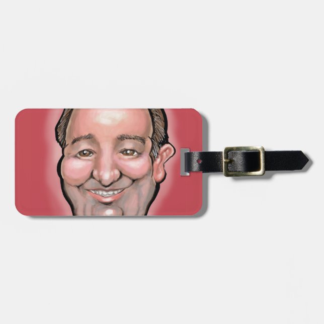 Etiqueta Para Maletas Ted Cruz (Frente Horizontal)