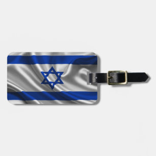 Etiqueta Para Maletas Tela de la bandera de Israel