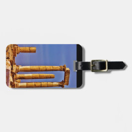 Etiqueta Para Maletas Templo de Hércules